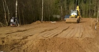 Отсыпка песком Тихвин, цена от 210 руб.