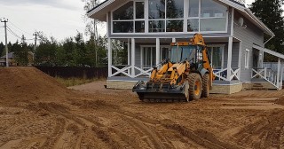 Засыпка участка Тихвин, цена от 210 руб.
